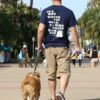 T-Shirt Never Walk Alone Unisex Navy